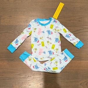 NEW Monsters Inc. Bamboo Toddler Pajamas (Size 3T)